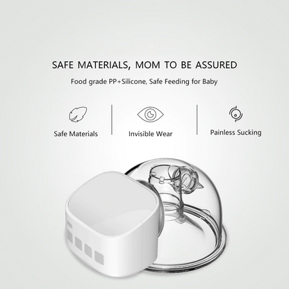 Electric breast pump lightweight and easy to carry