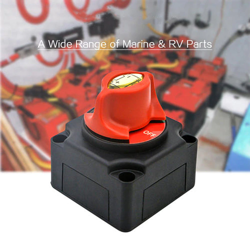 Rotary Dual Bank Battery Isolator Switch 12v/24v 200A