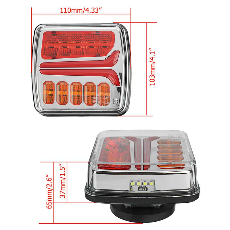 Magnetic Wireless LED Trailer & Truck LED Lights Kit