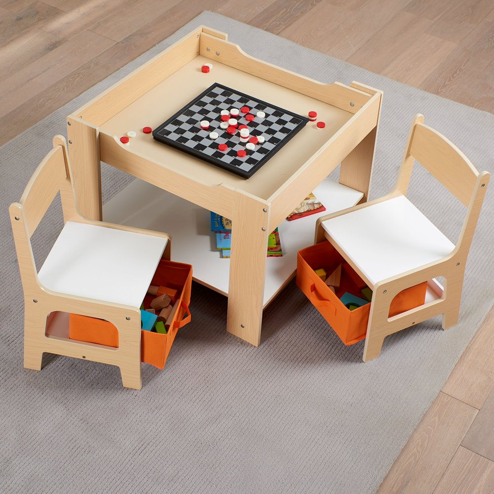 Kids Table and Chairs Set - Study Desk