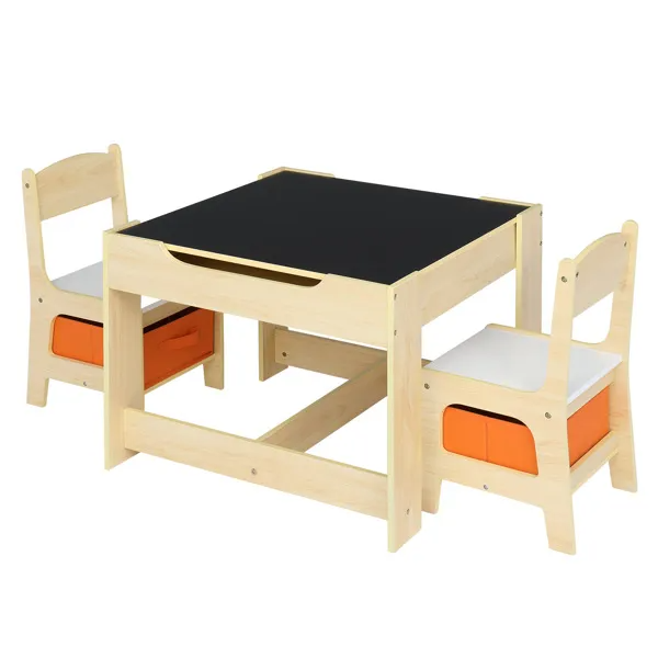 Kids Table and Chairs Set - Study Desk