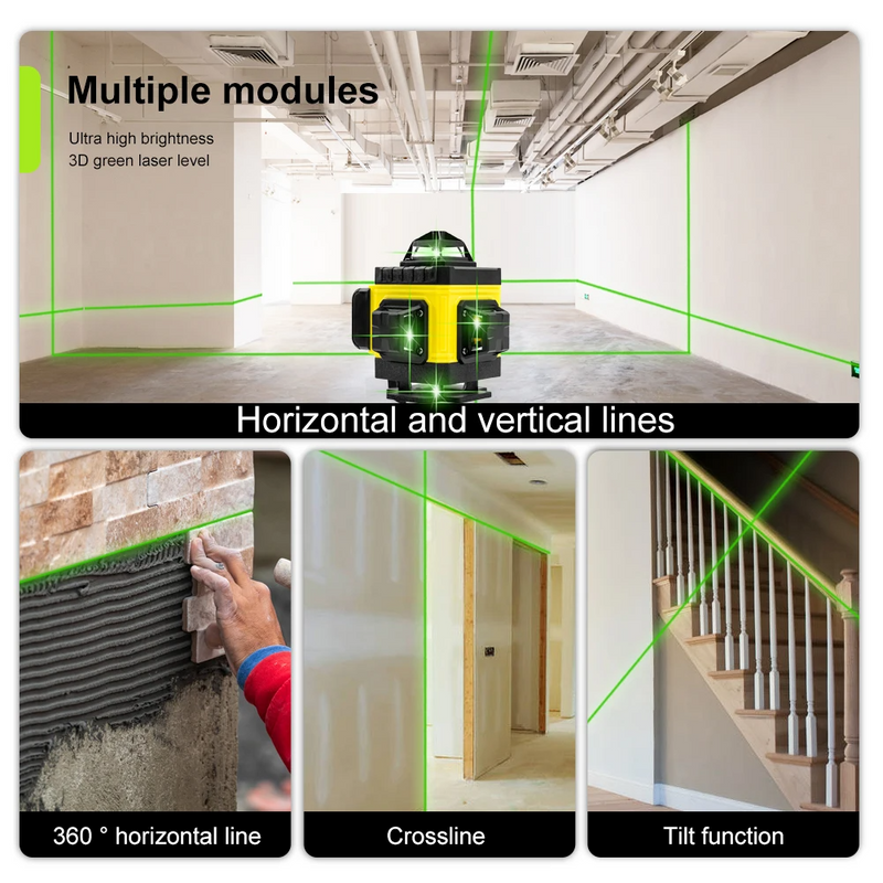 360 Degree Self-leveling Laser Level