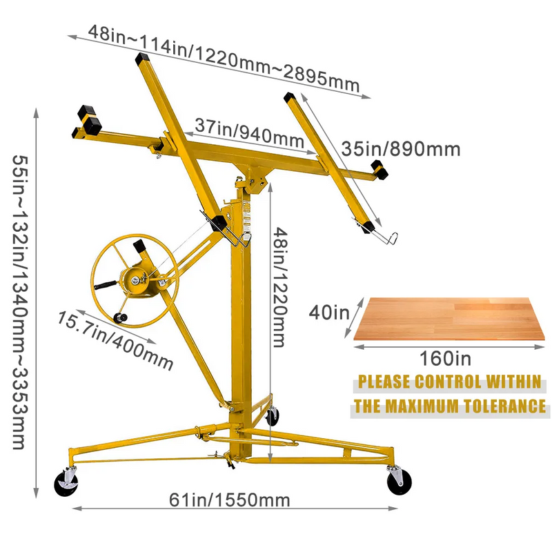 Drywall Panel Lifter