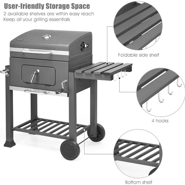 Charcoal BBQ Grill Barbeque