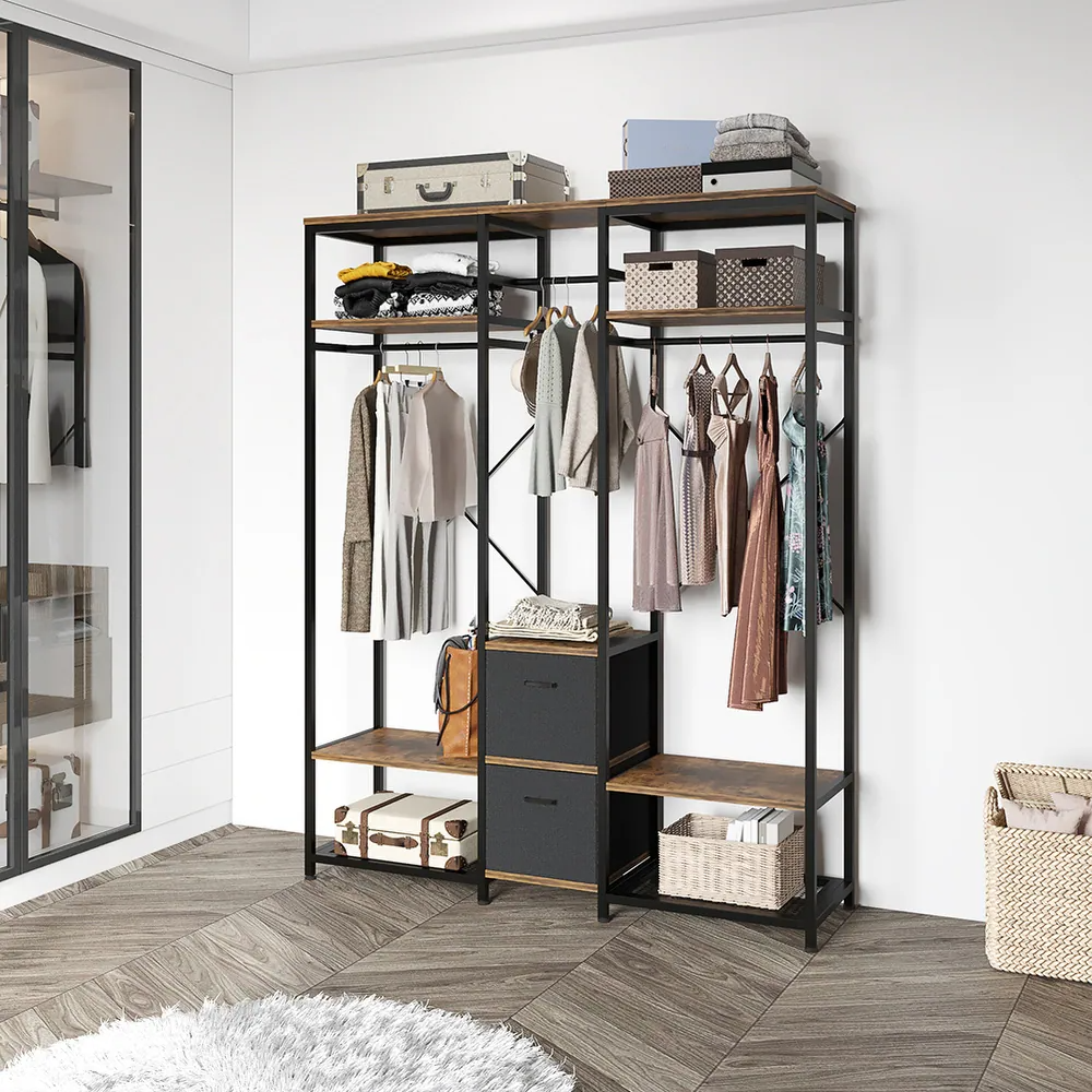 Wardrobe Organizer Clothes Rack
