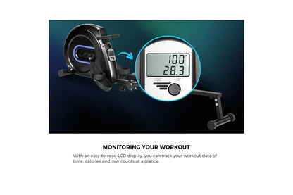 Steel frame of rowing machine highlighting sturdy construction