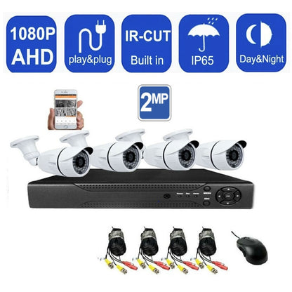 Security Camera System 4 Camera