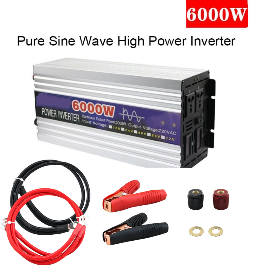 Pure Sine wave Inverter 6000W