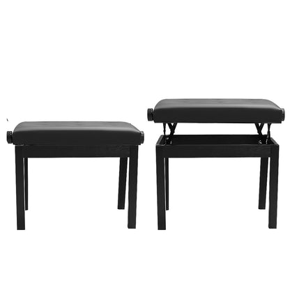 Piano stool placed beside a piano in a New Zealand home