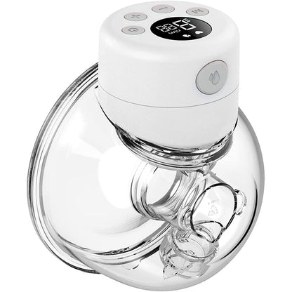 Electric breast pump packaging and included accessories