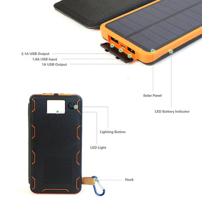 Solar Power Bank 10000mAh
