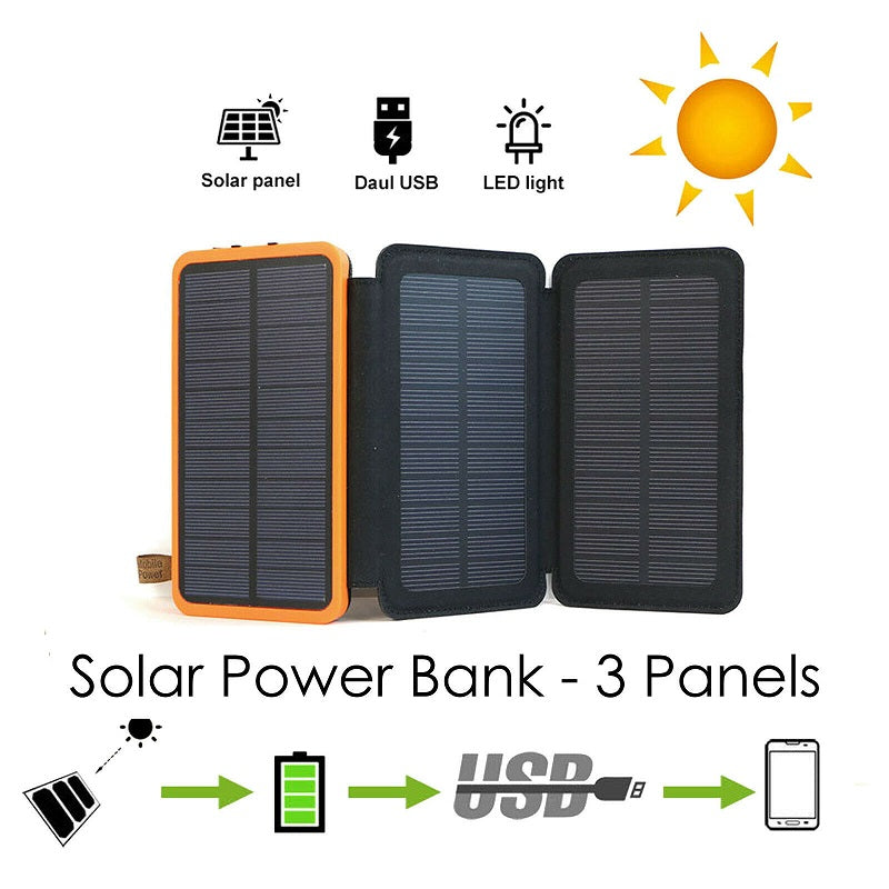 Solar Power Bank 10000mAh