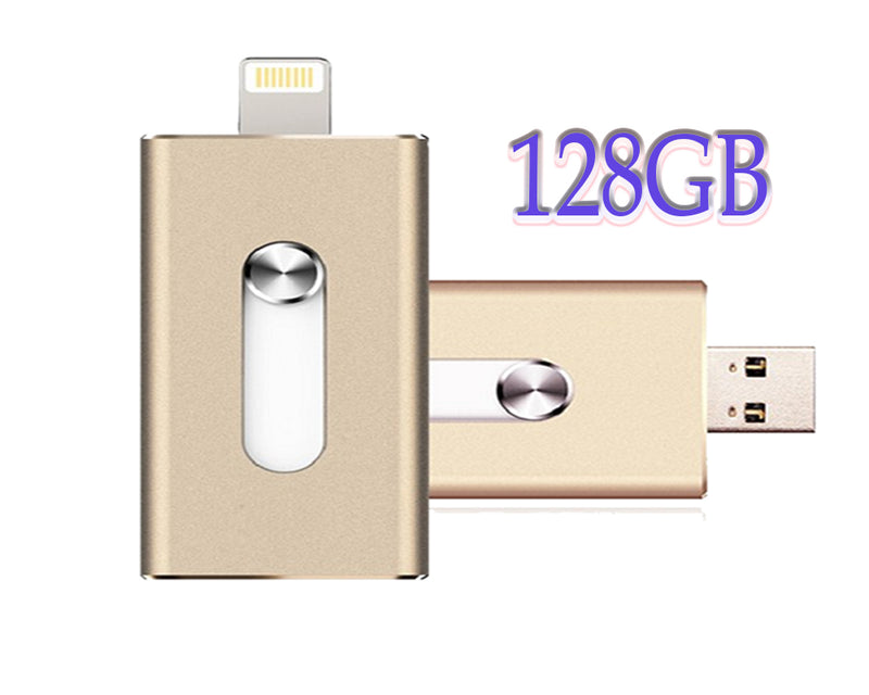 Flash Drive for iPhone iPad Android 128GB