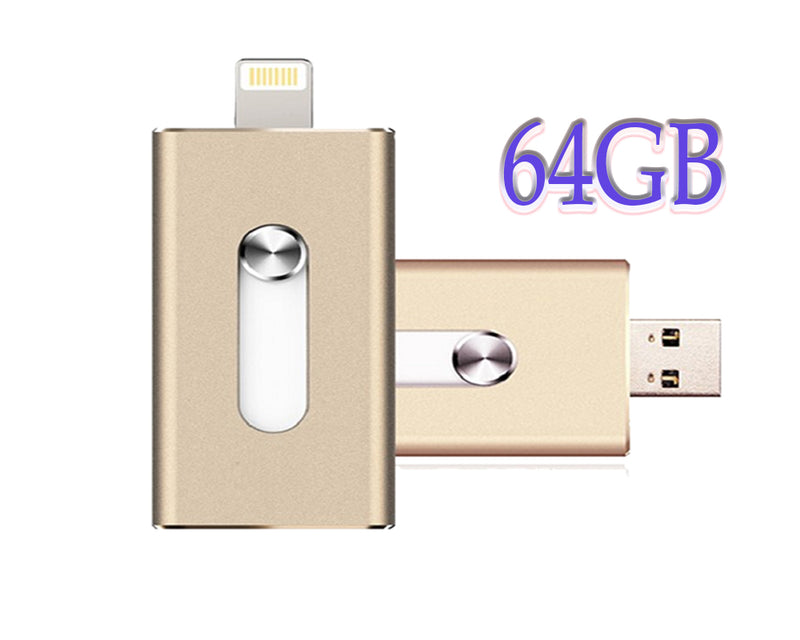 Flash Drive for iPhone iPad Android 64GB