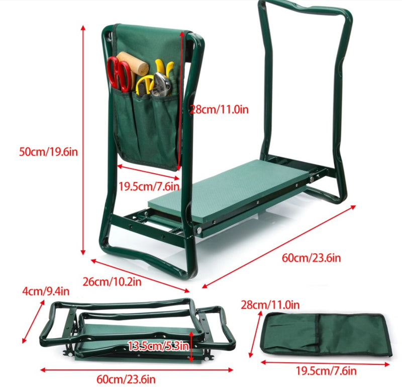 Garden Kneeler Padded Pad Seat