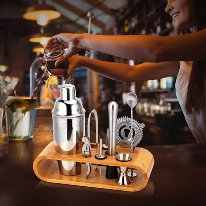 Premium Cocktail Shaker Set Bartender Kit