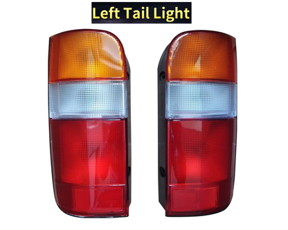 Side view of Toyota Hiace tail light showing mounting points
