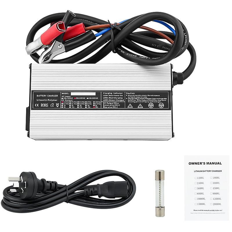 LiFePO4 12V 20A Battery Charger