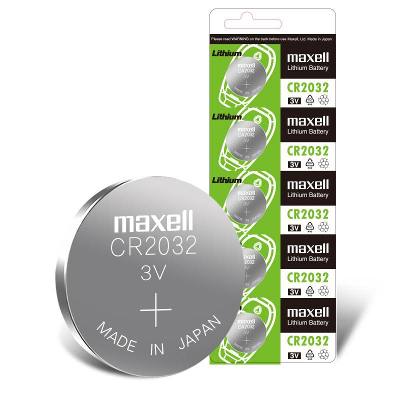 CR2032 Batteries Maxell 5pc