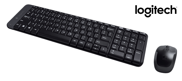 Logitech MK220 wireless keyboard and mouse
