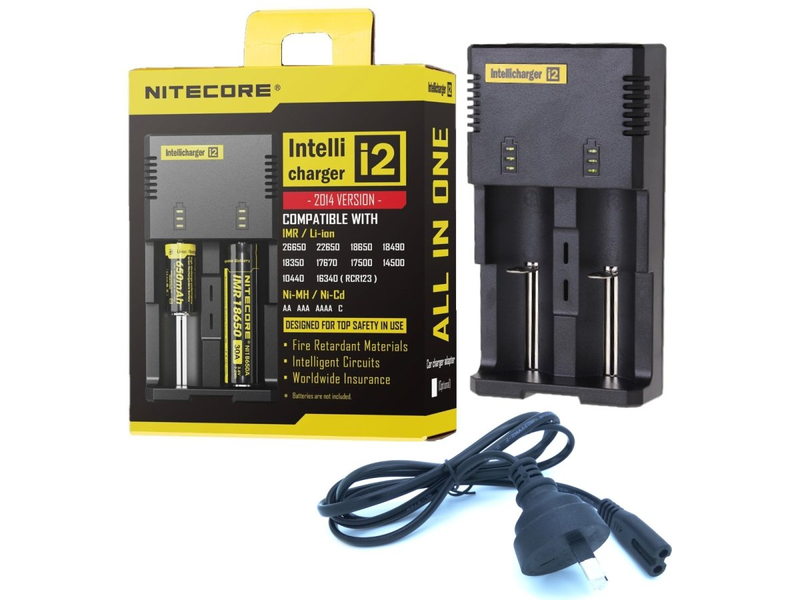 Nitecore Rechargeable battery charger i2
