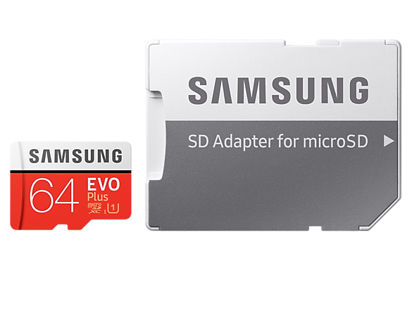 Micro SD Card SAMSUNG EVO PLUS SDXC 64GB