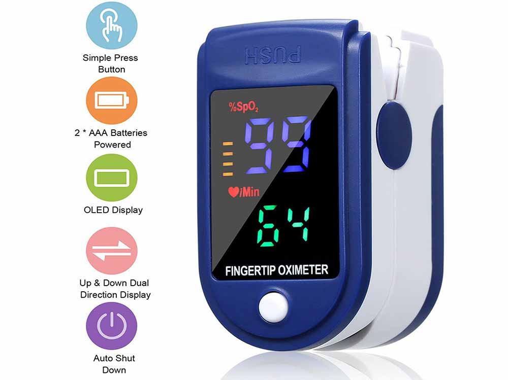 Finger oximeter