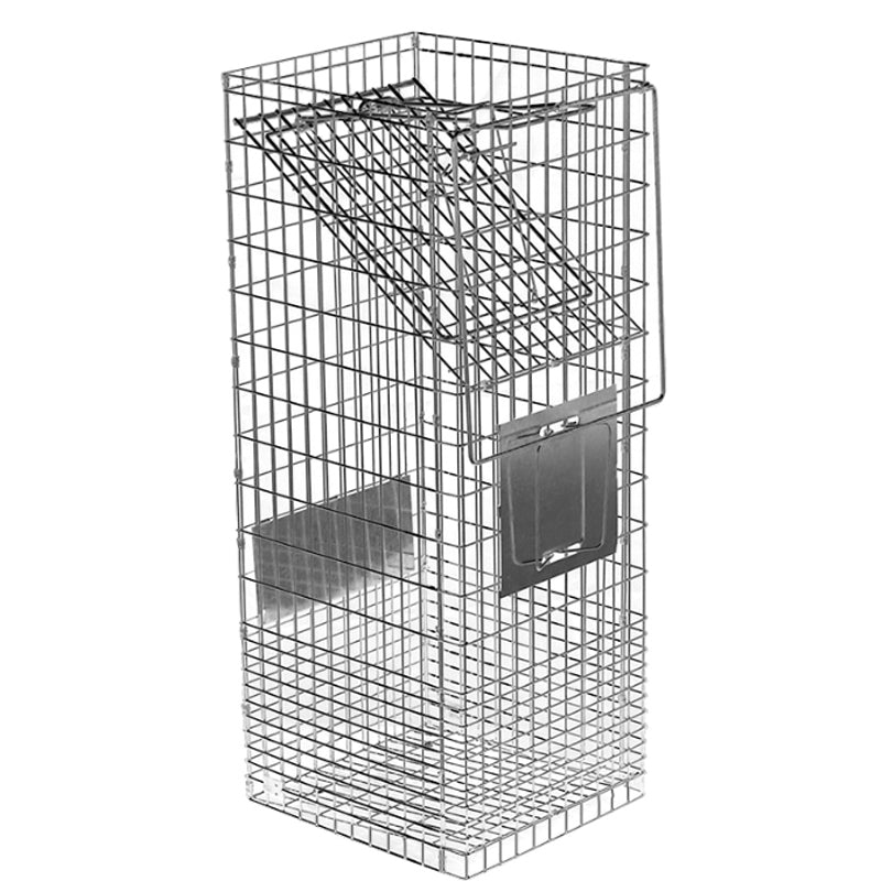 Possum trap large animal trap demonstrating size dimensions in NZ context