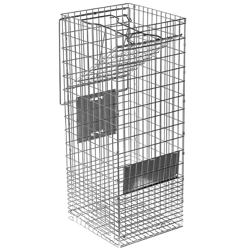 Possum trap large animal trap demonstrating size dimensions in NZ context