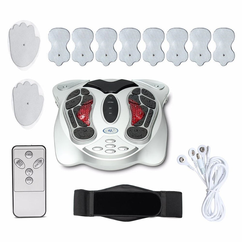 Electromagnetic Foot Massager Silver