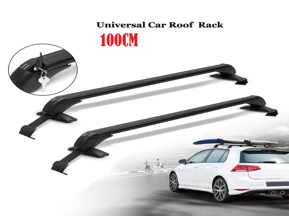 Roof rack universal set including two racks and accessories