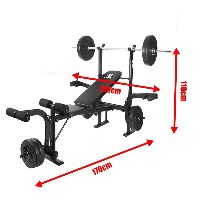 Adjustable FID Sit Up & Weight Bench Multifunction