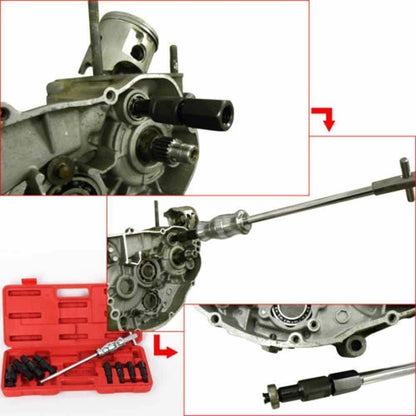Slide hammer with T-handle for blind hole bearing removal