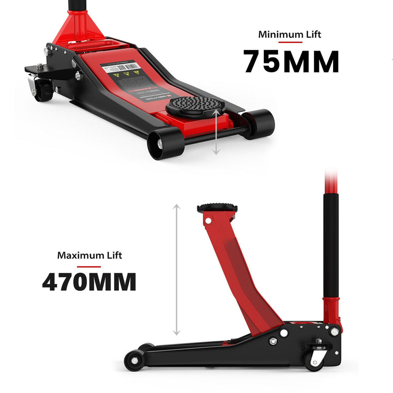 Trolley Floor Jack Low Profile Jack 3T