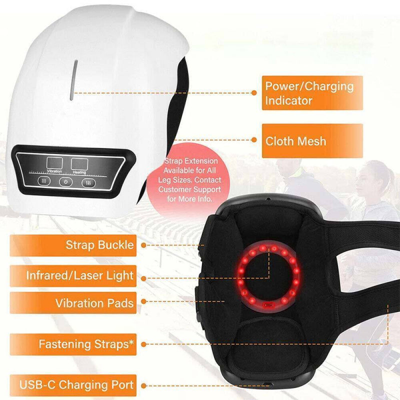 Electric Knee Joint Massager Heated Vibration Massage