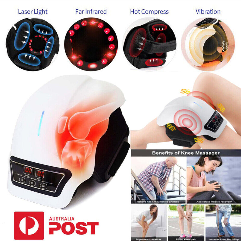 Electric Knee Joint Massager Heated Vibration Massage