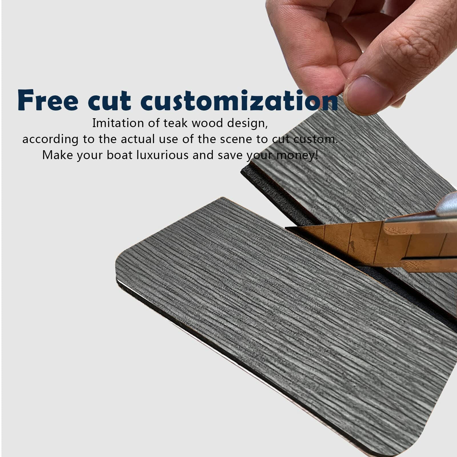 UV resistant marine carpet boat flooring mat in natural light