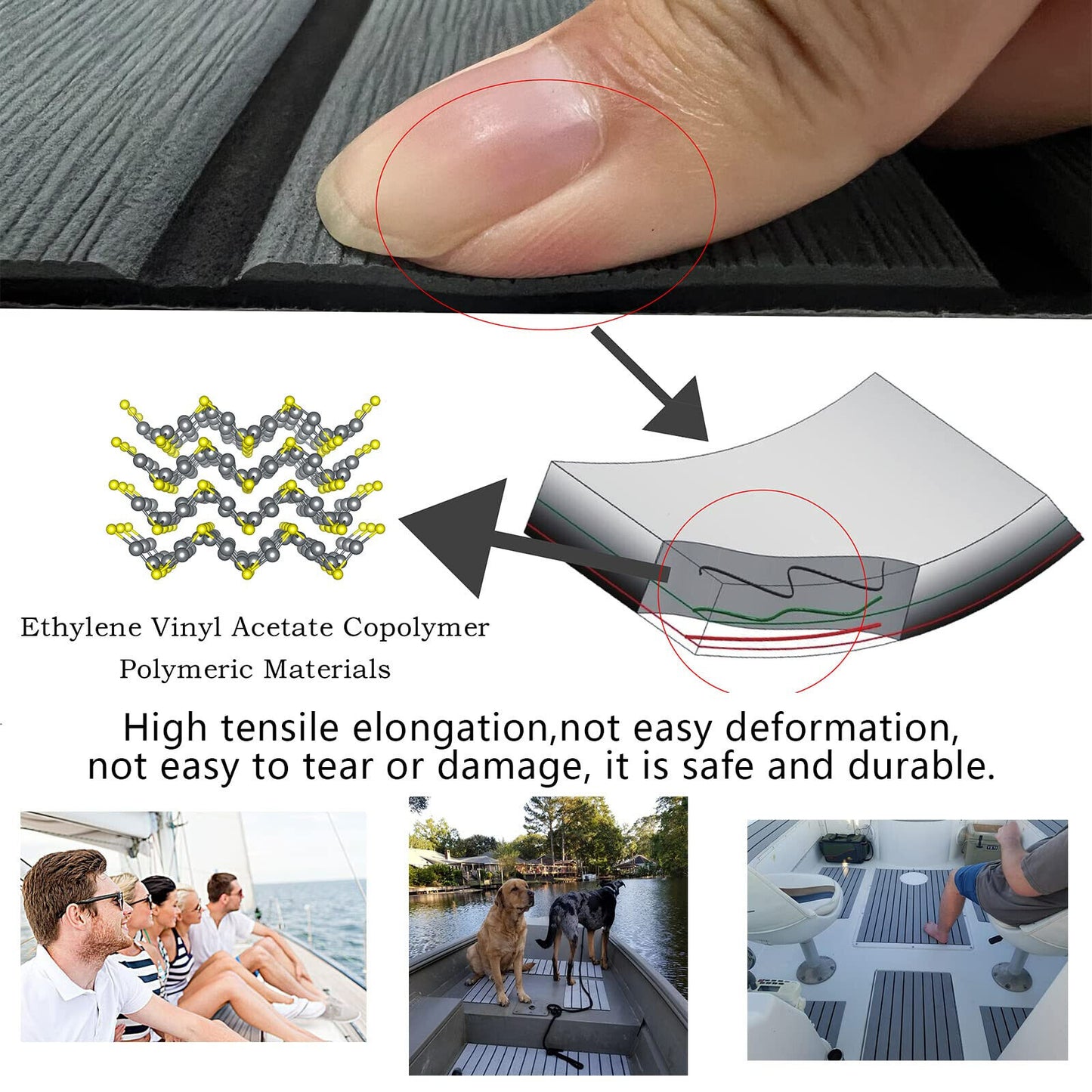 Marine carpet boat flooring mat cut to fit helm area