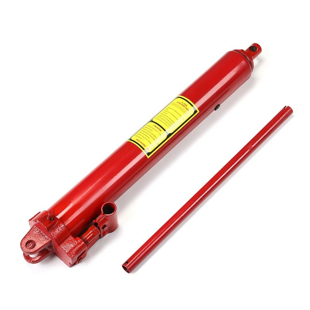 Steel hydraulic ram 8T jack with 50cm handle length