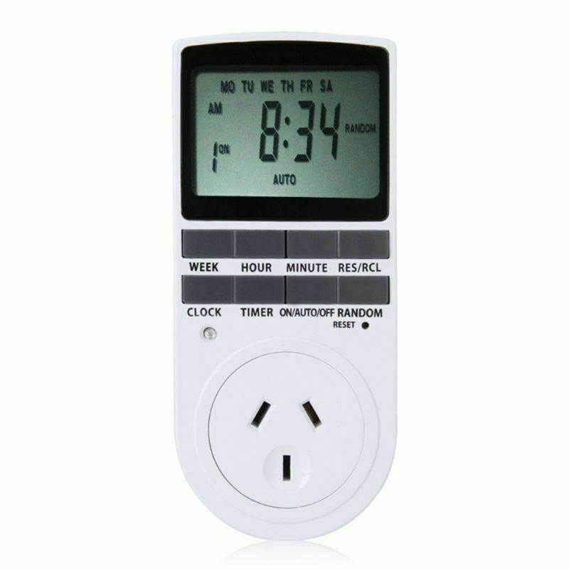 Mains Timer Electricity Plug Power Point
