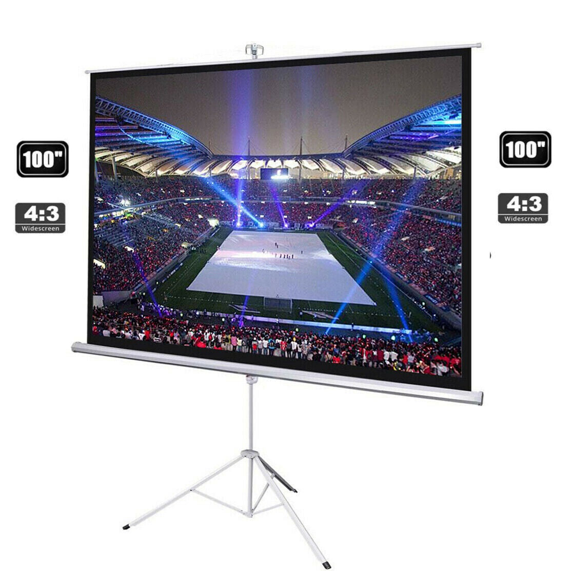 Projector screen black backing for light blocking