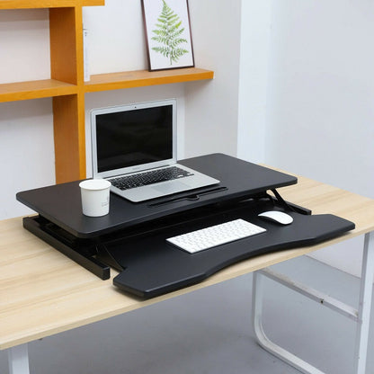 Height Adjustable Computer Desk Table