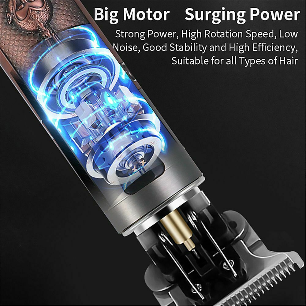 Electric hair trimmer with USB Type-C charging cable