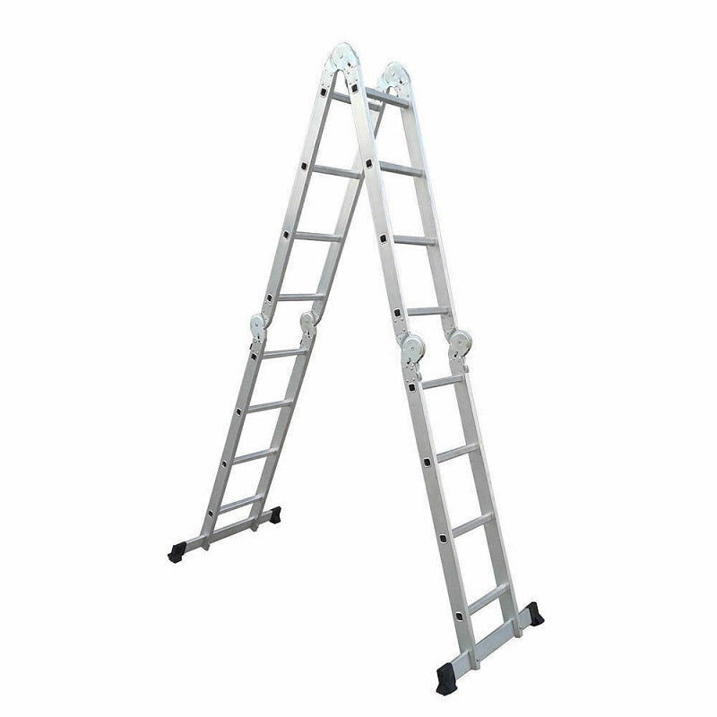 Extension ladder 36M aluminium with rubber feet for stability