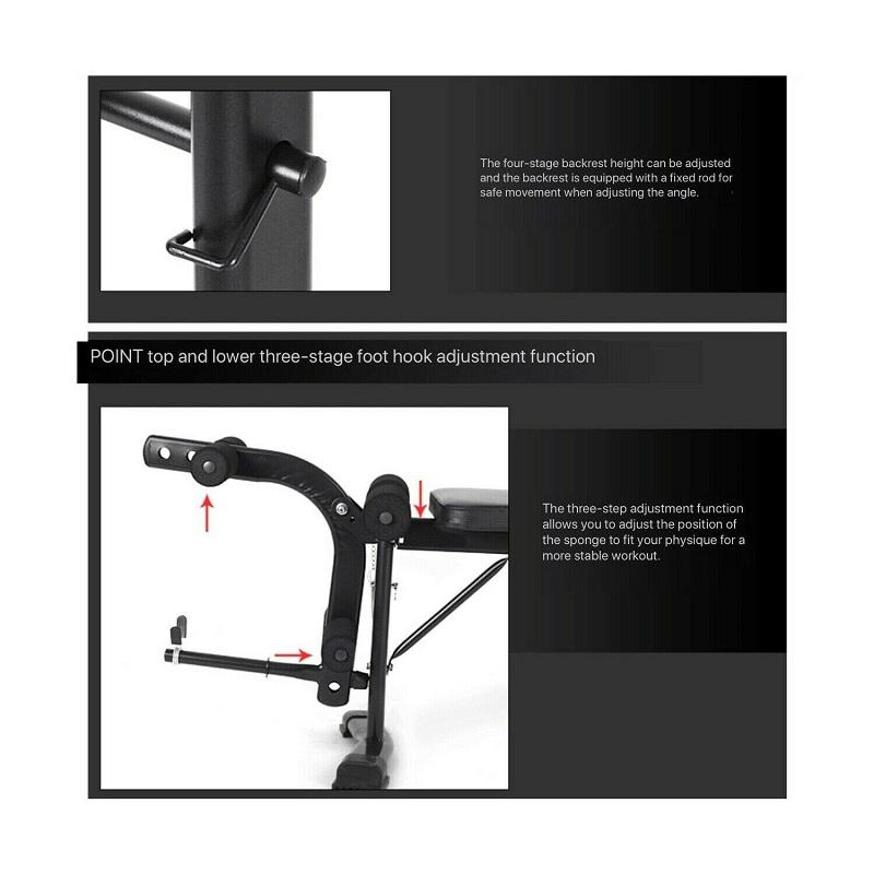 Adjustable FID Sit Up & Weight Bench Multifunction