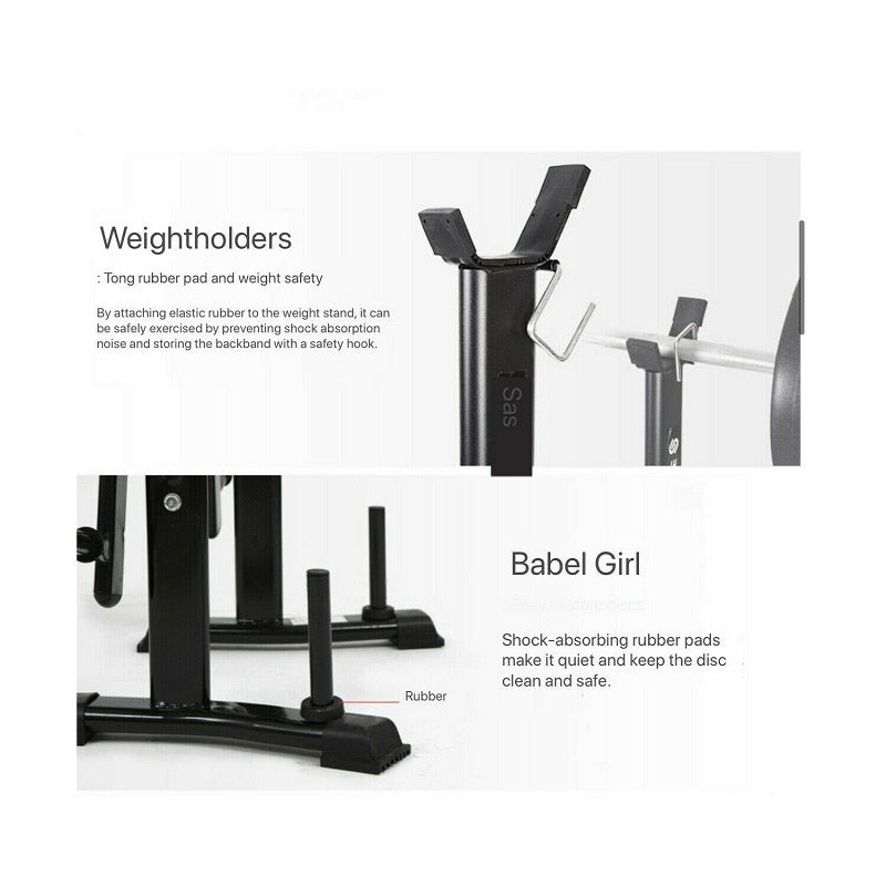 Adjustable FID Sit Up & Weight Bench Multifunction