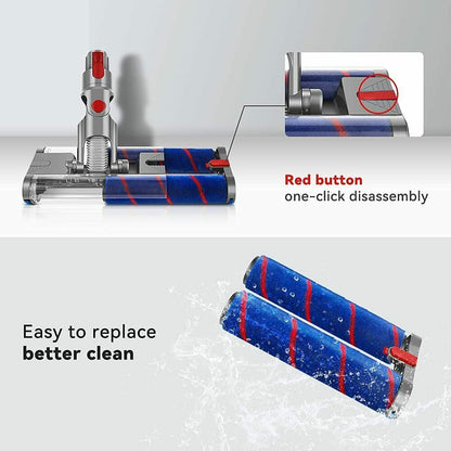 Soft Roller Cleaner Head for Dyson Cordless Stick Vacuum Cleaner V7 V8 V10 V11