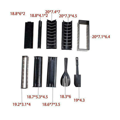 Ultimate Sushi Maker Kit 10 in 1