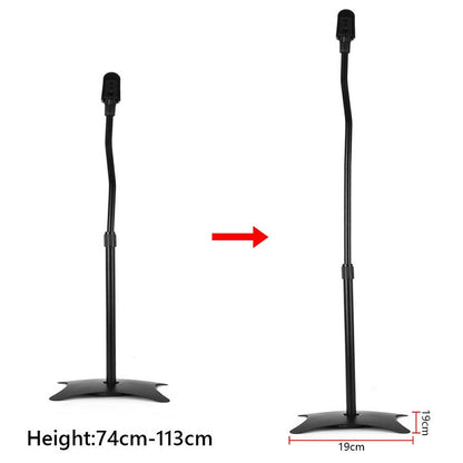 Speaker stand showing sturdy construction and design