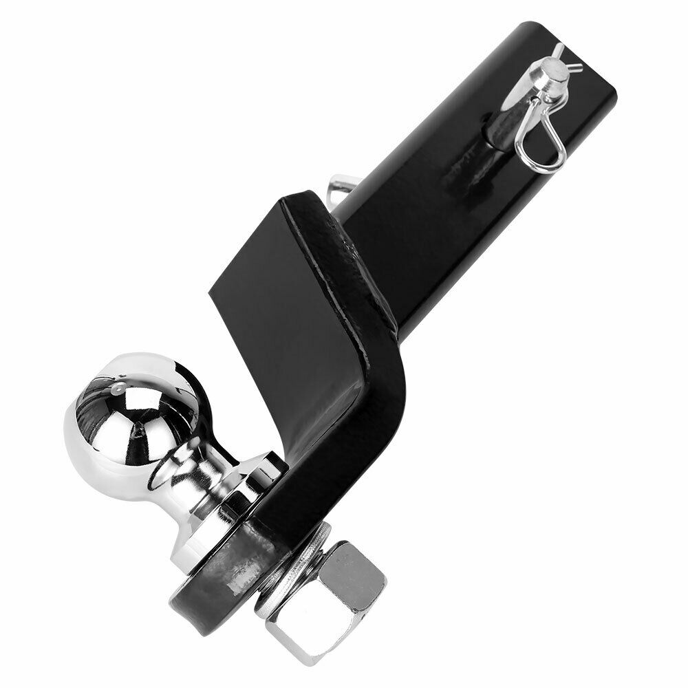 Trailer tow bar showing 40mm inside and 50mm outside tube width